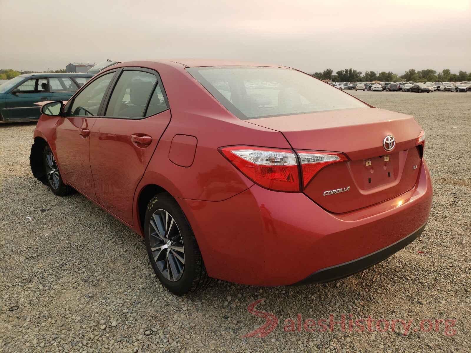 5YFBURHE1GP511556 2016 TOYOTA COROLLA