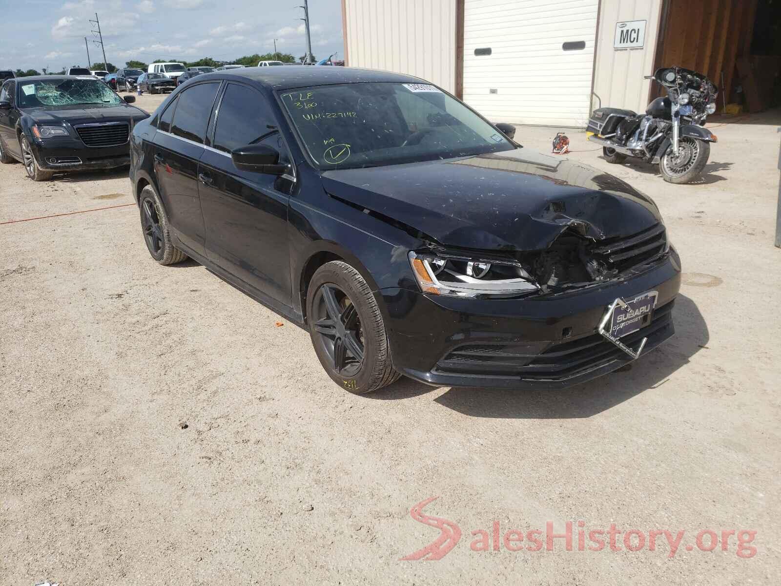 3VW167AJ1HM227142 2017 VOLKSWAGEN JETTA