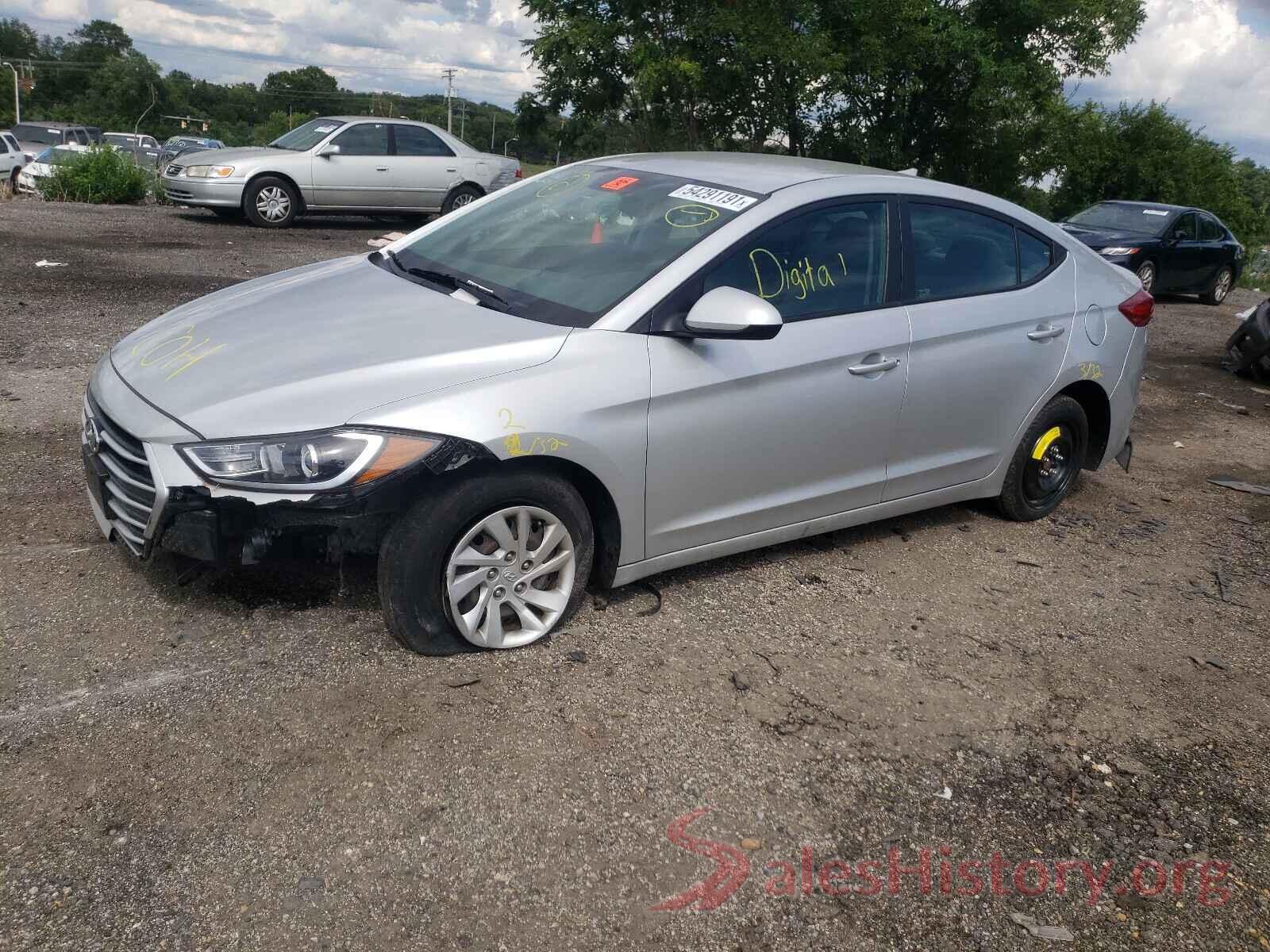 5NPD74LF3HH052662 2017 HYUNDAI ELANTRA