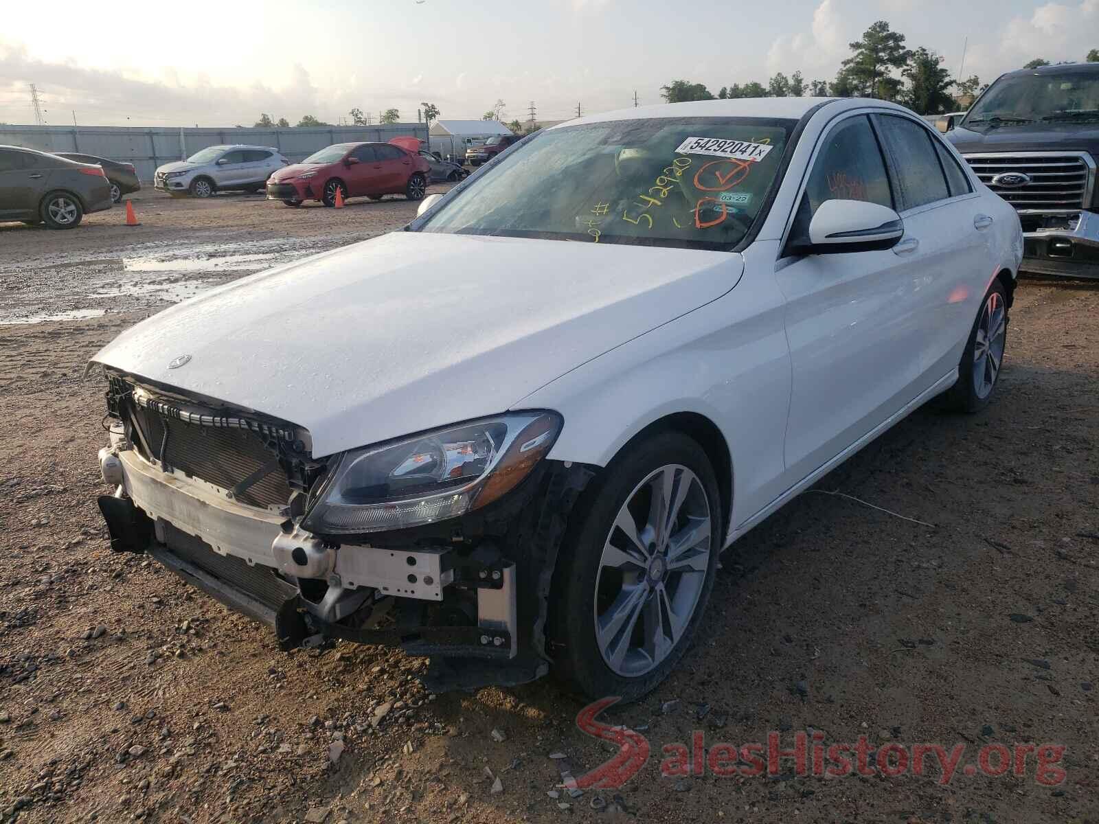 55SWF4JB1HU208089 2017 MERCEDES-BENZ C-CLASS