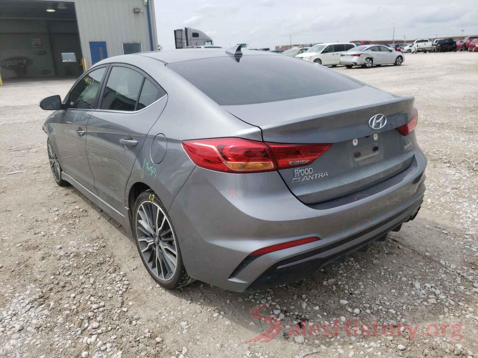 KMHD04LB4JU559305 2018 HYUNDAI ELANTRA