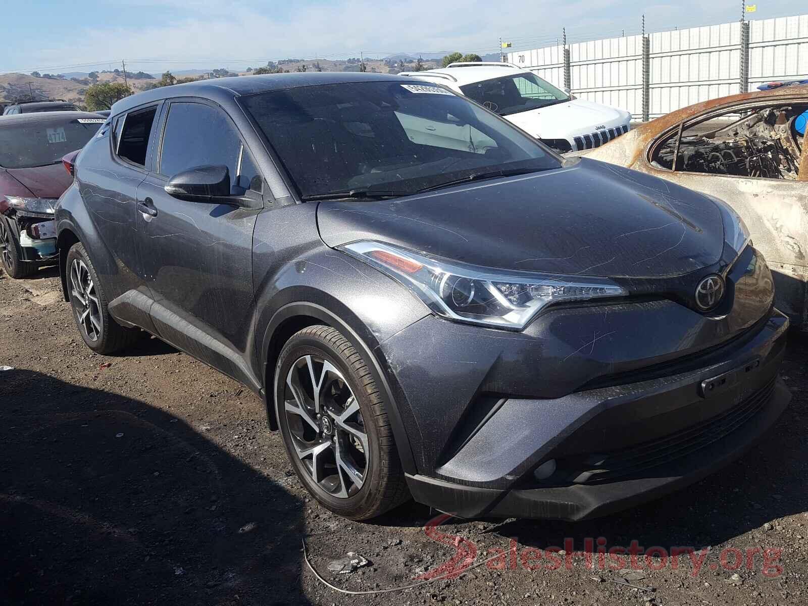 NMTKHMBX8JR033456 2018 TOYOTA C-HR