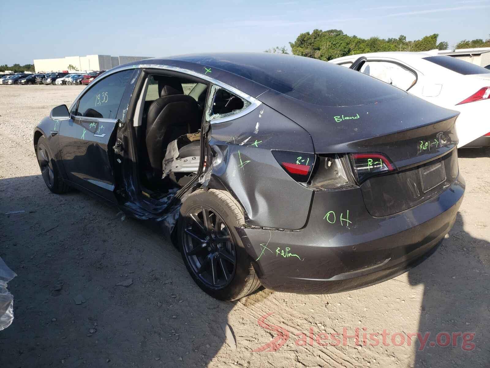 5YJ3E1EA5LF736637 2020 TESLA MODEL 3