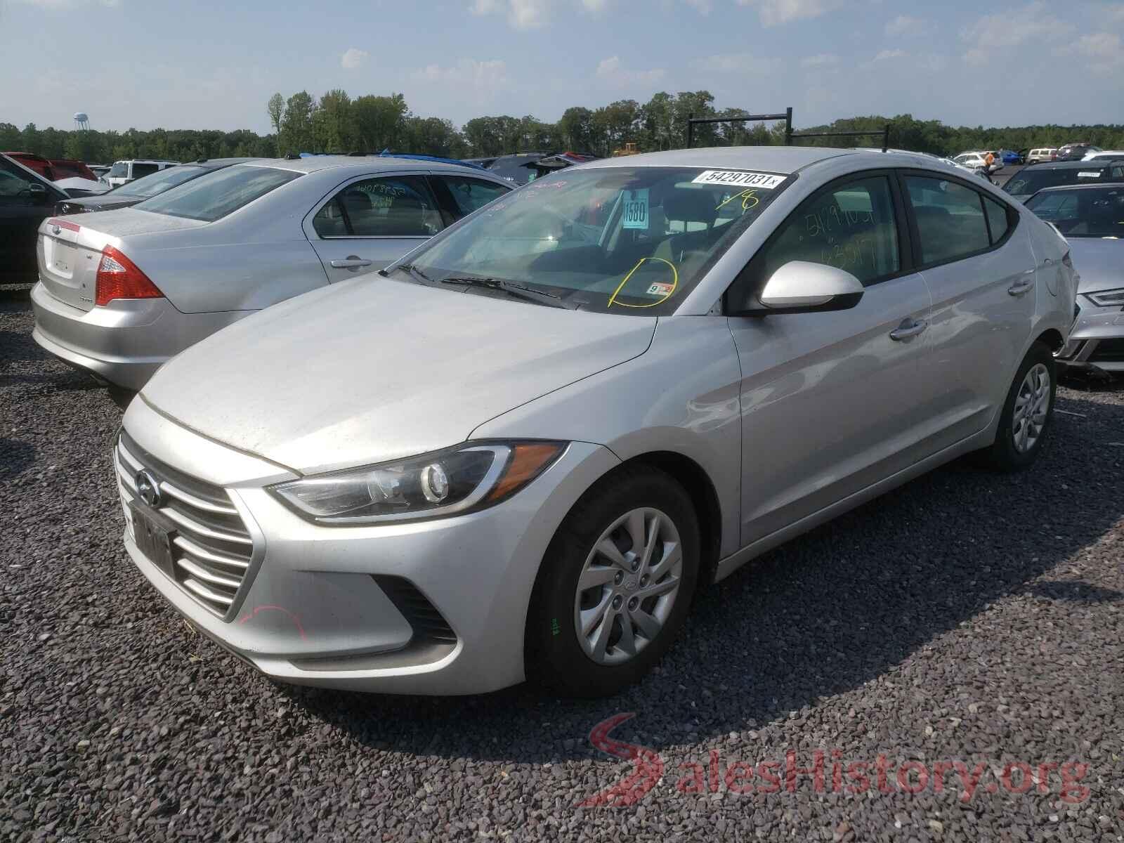 KMHD74LF0HU128369 2017 HYUNDAI ELANTRA