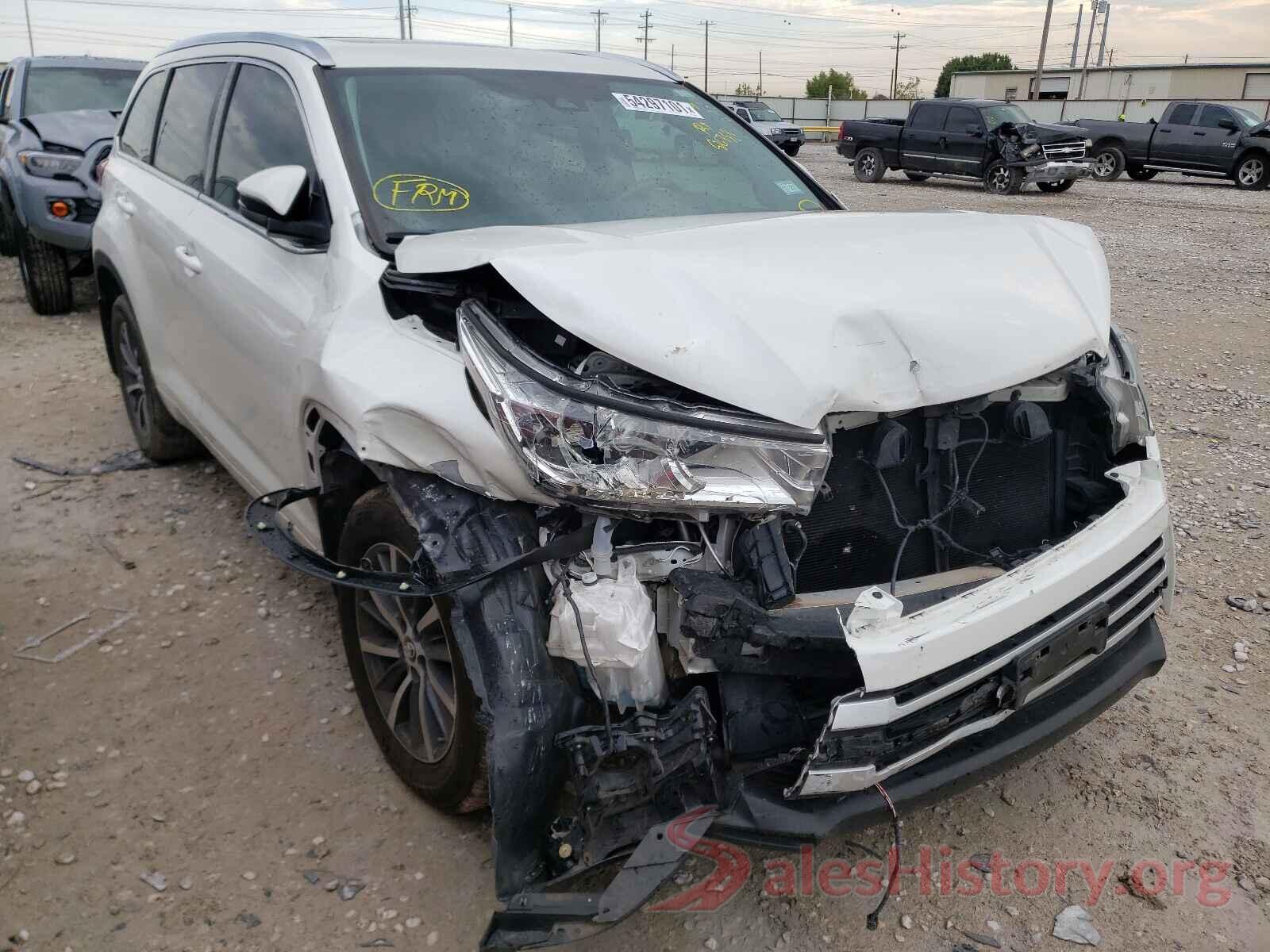 5TDJZRFH5JS526358 2018 TOYOTA HIGHLANDER