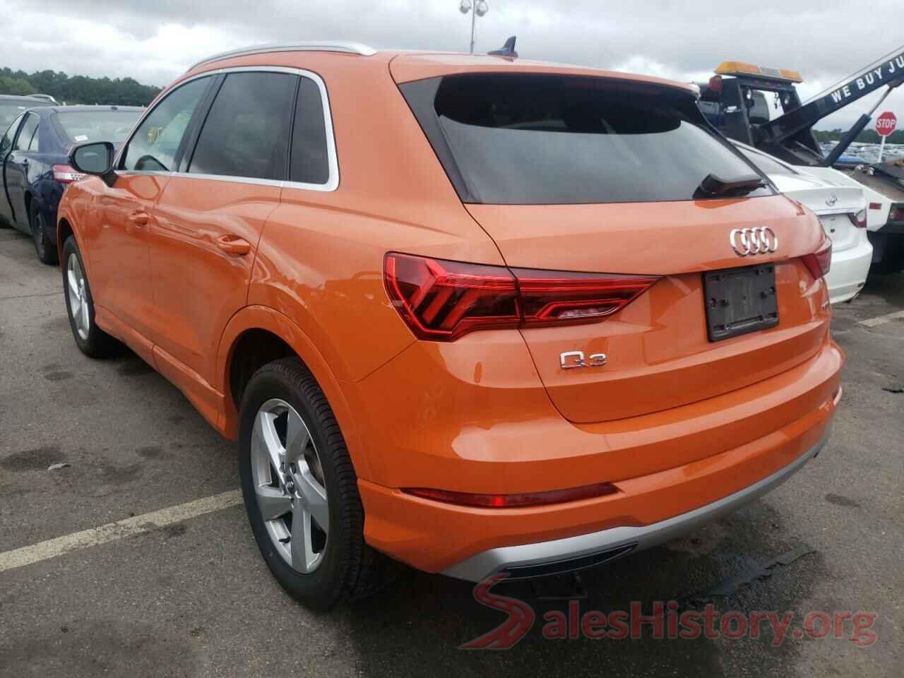 WA1AECF31L1036247 2020 AUDI Q3