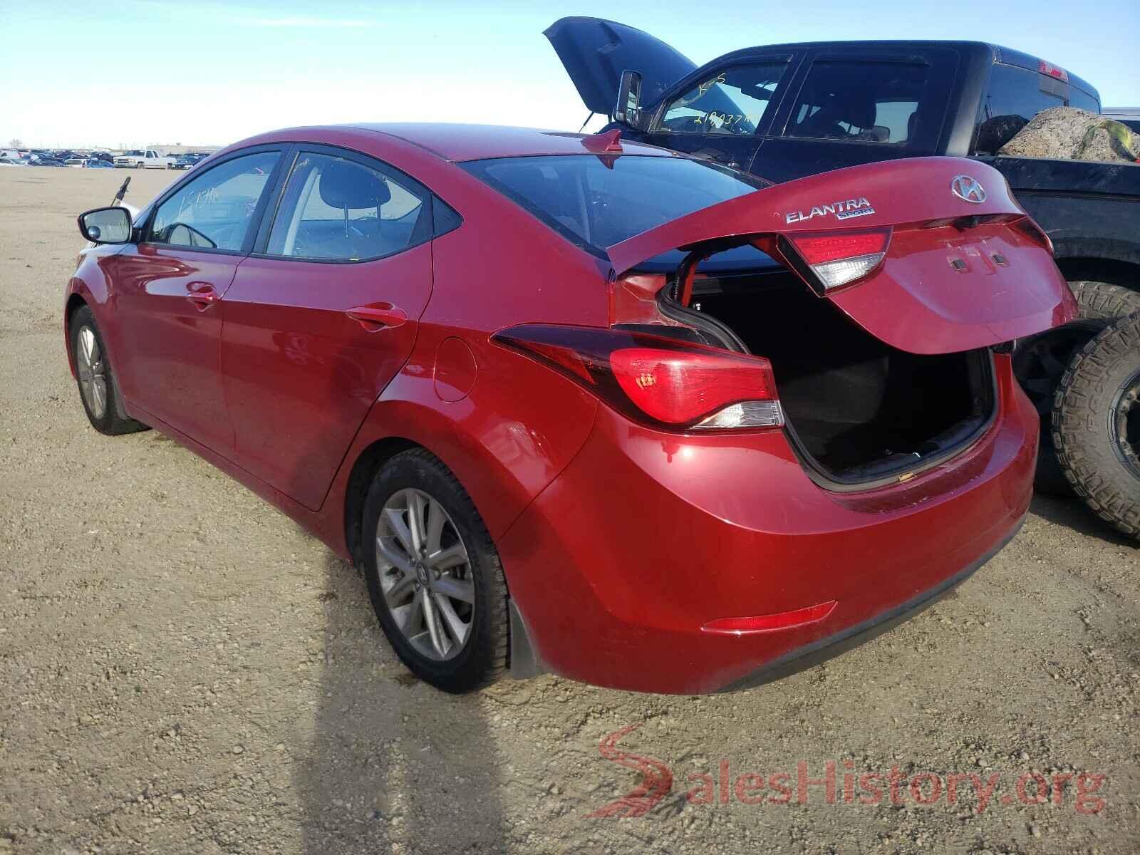 KMHDH4AE7GU602145 2016 HYUNDAI ELANTRA