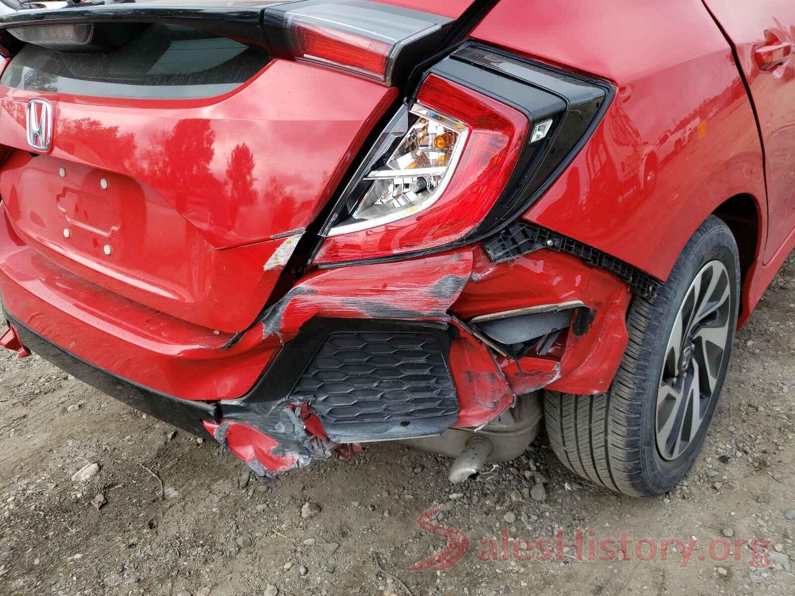 SHHFK7H26JU423038 2018 HONDA CIVIC