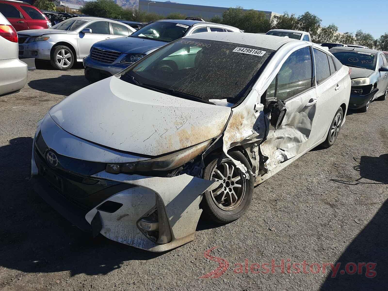 JTDKARFPXK3107962 2019 TOYOTA PRIUS