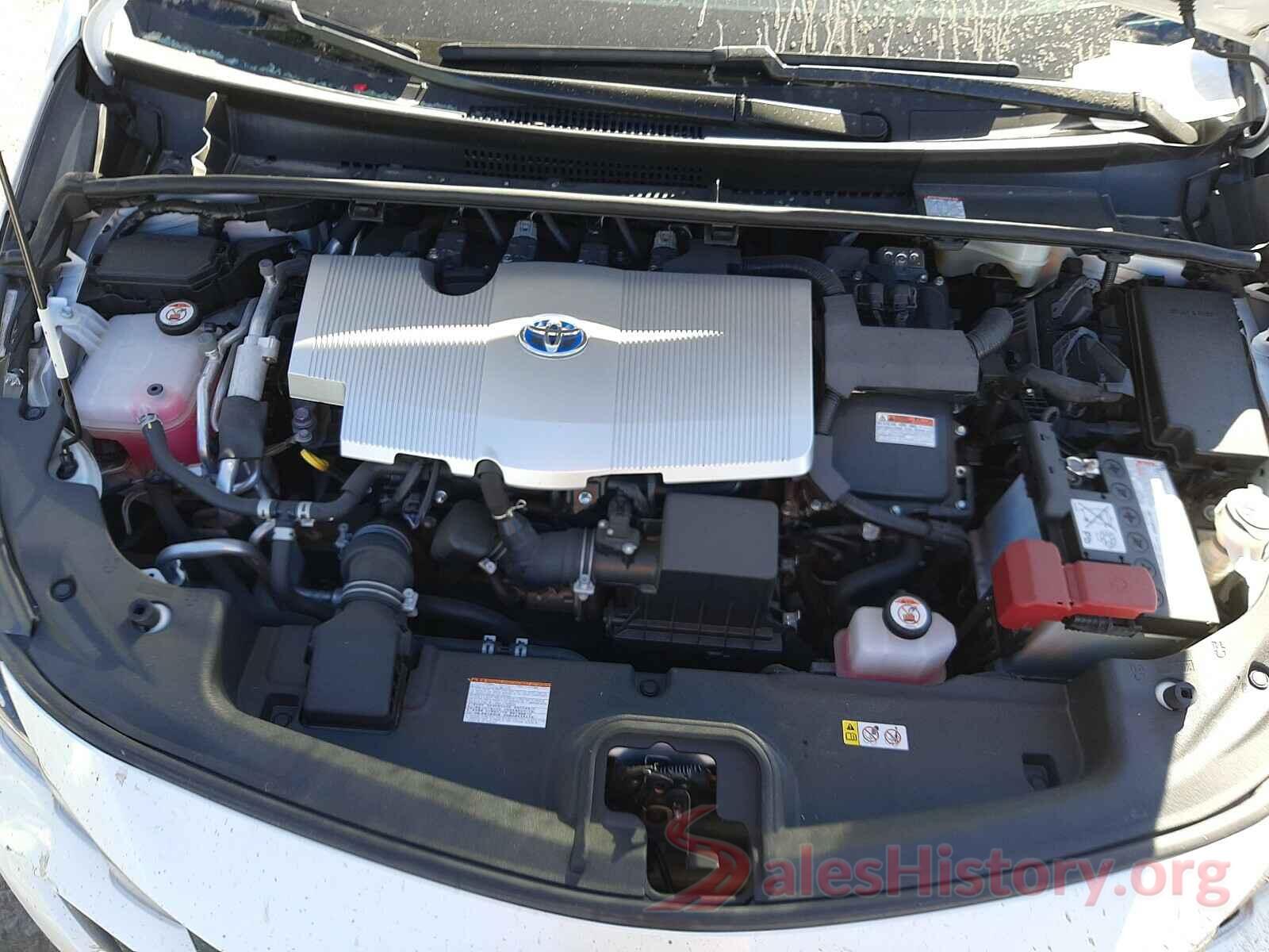 JTDKARFPXK3107962 2019 TOYOTA PRIUS