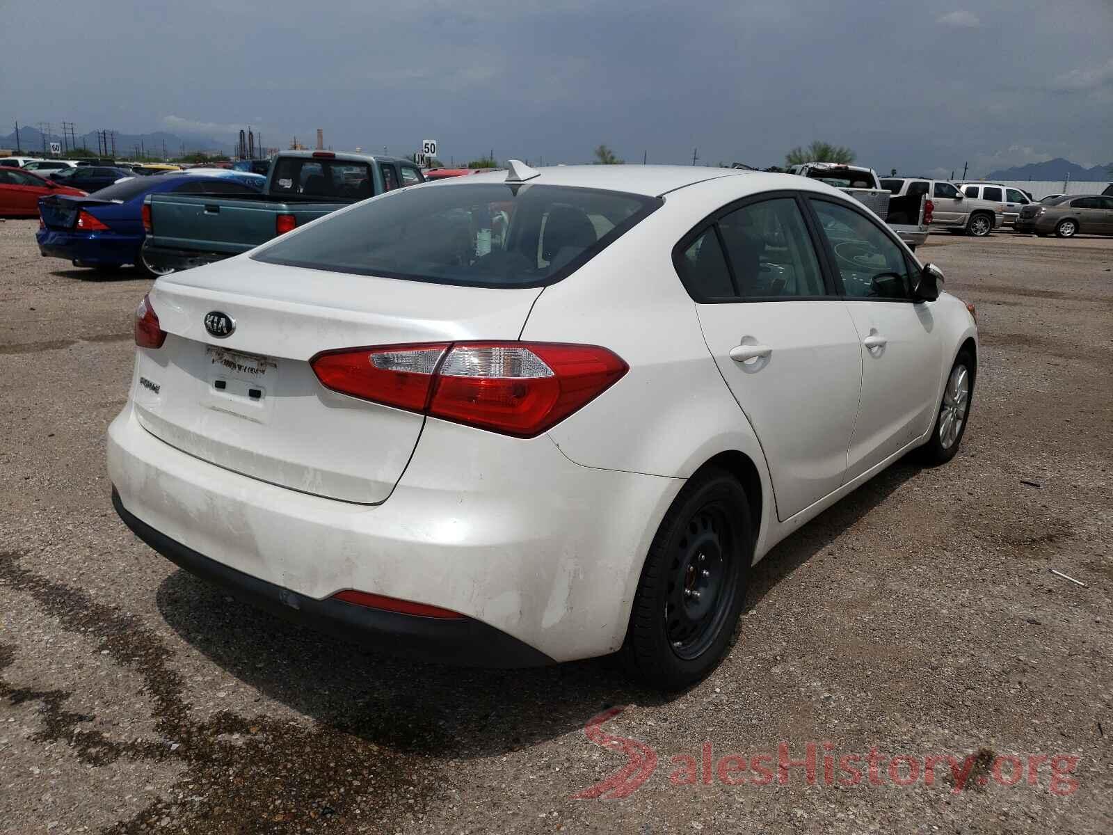 KNAFX4A61G5583091 2016 KIA FORTE