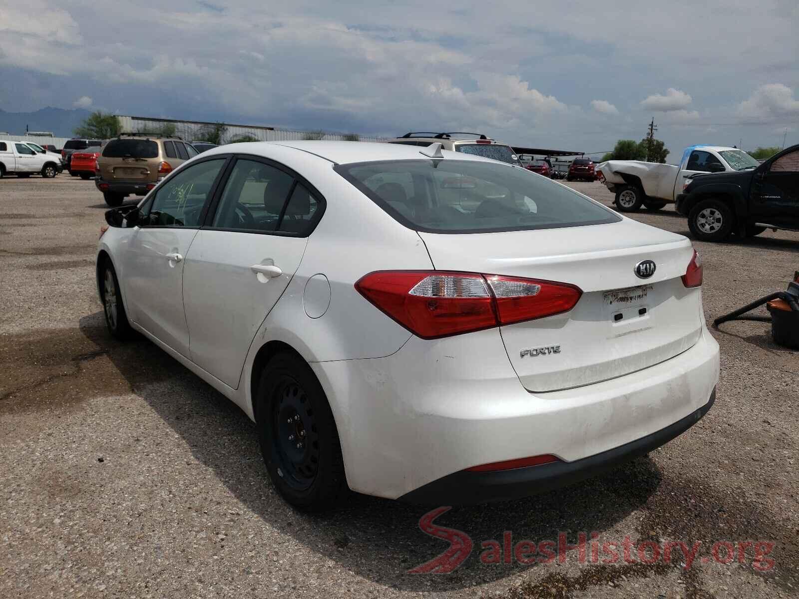 KNAFX4A61G5583091 2016 KIA FORTE