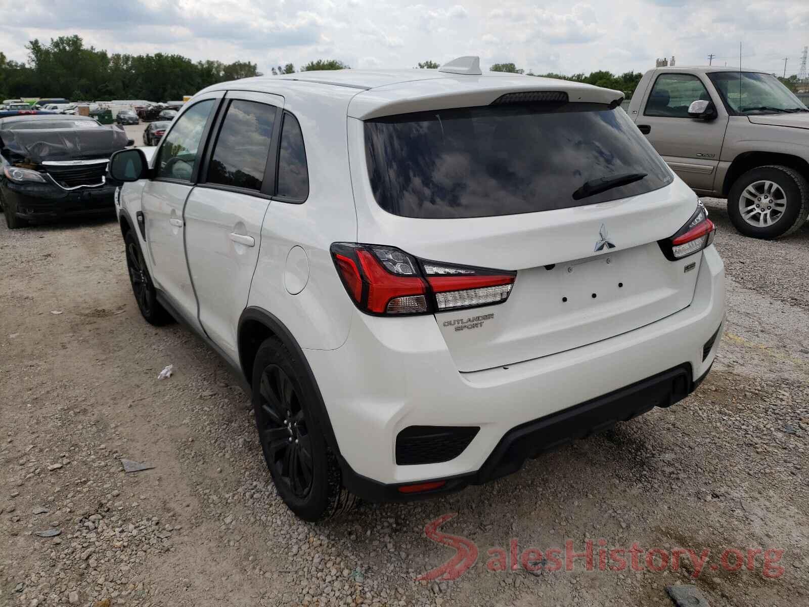 JA4ARUAU3MU005768 2021 MITSUBISHI OUTLANDER