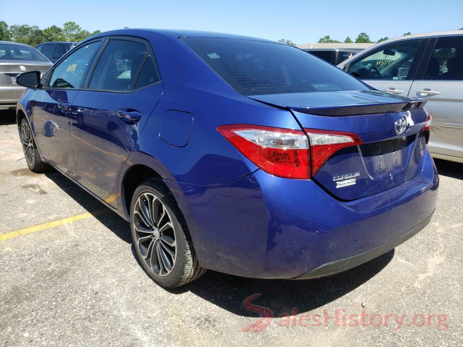 2T1BURHEXGC727910 2016 TOYOTA COROLLA