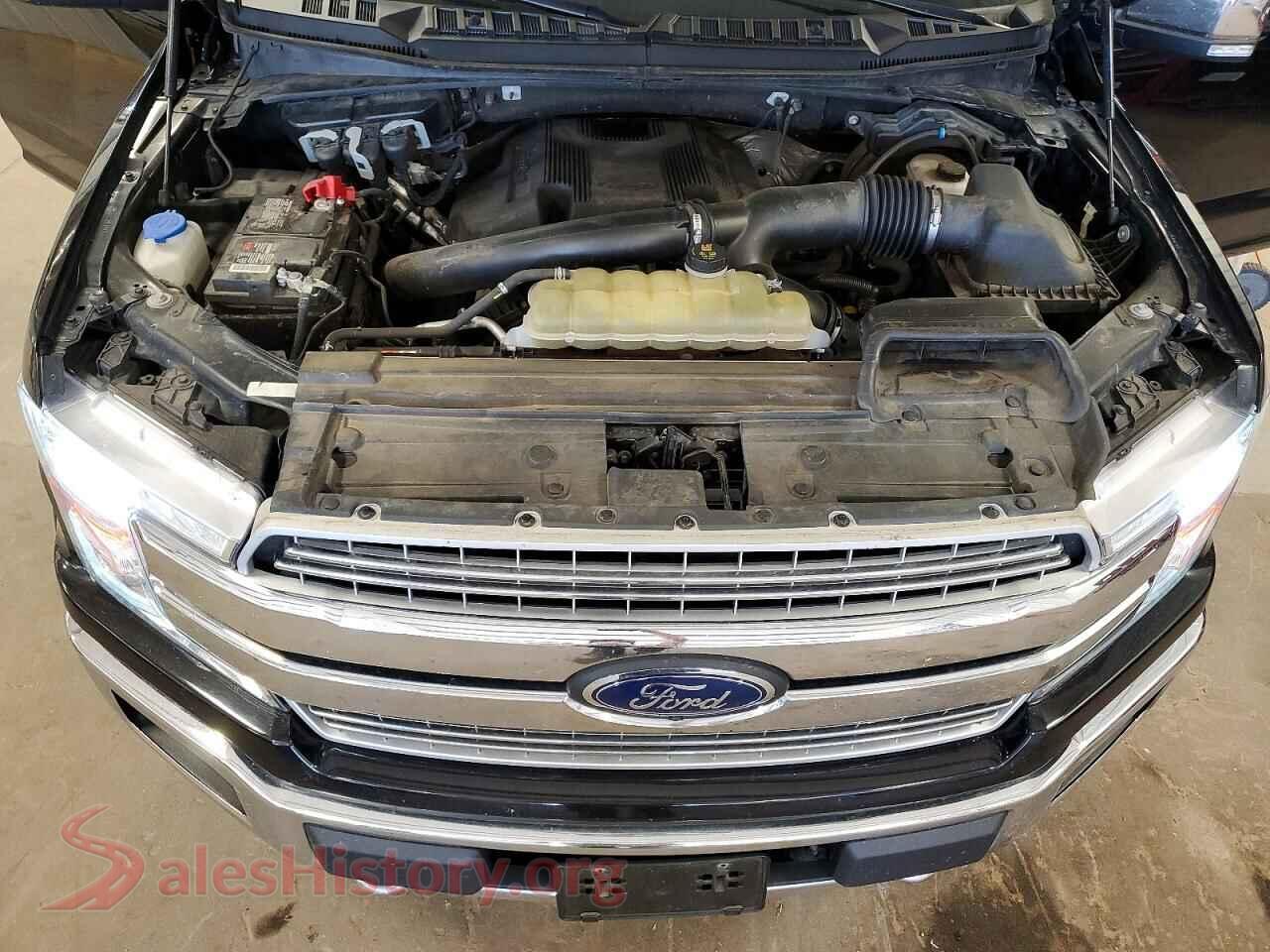 2020 FORD F150 VIN 1FTEW1E49LKE05577, VIN plate