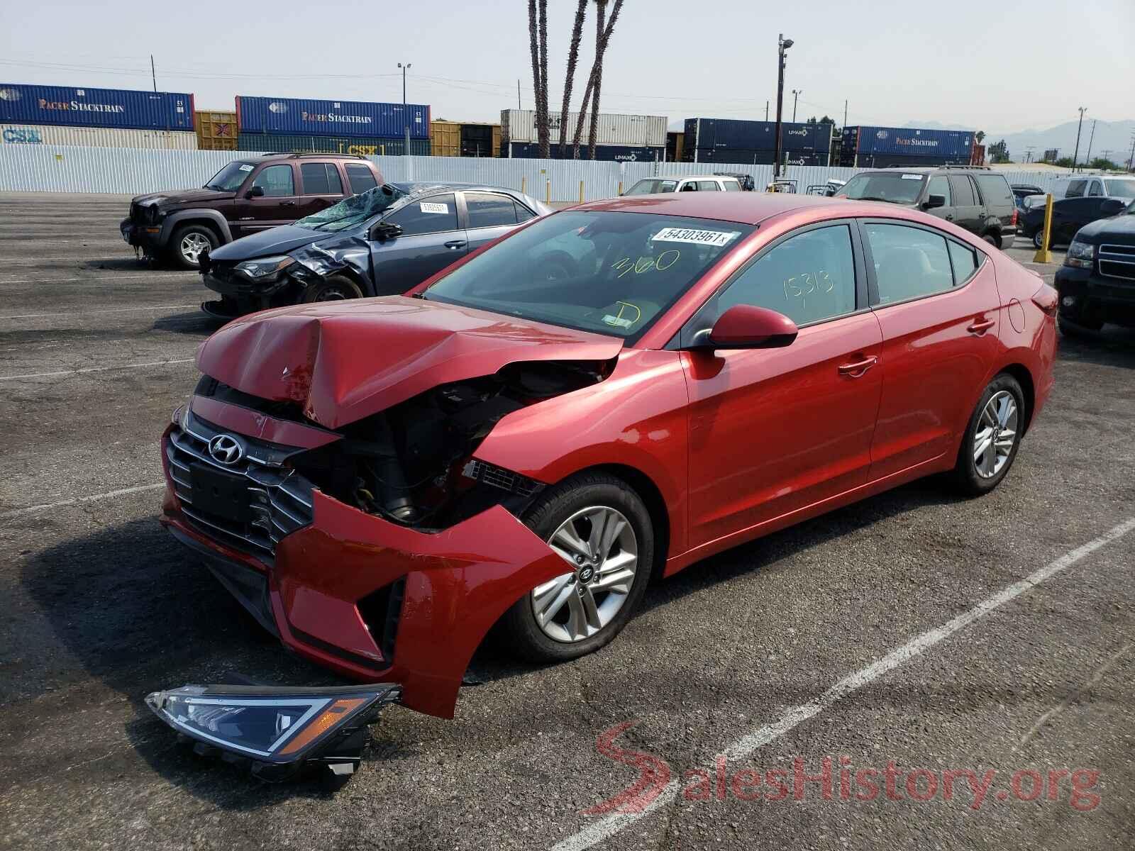 5NPD84LF7LH519135 2020 HYUNDAI ELANTRA