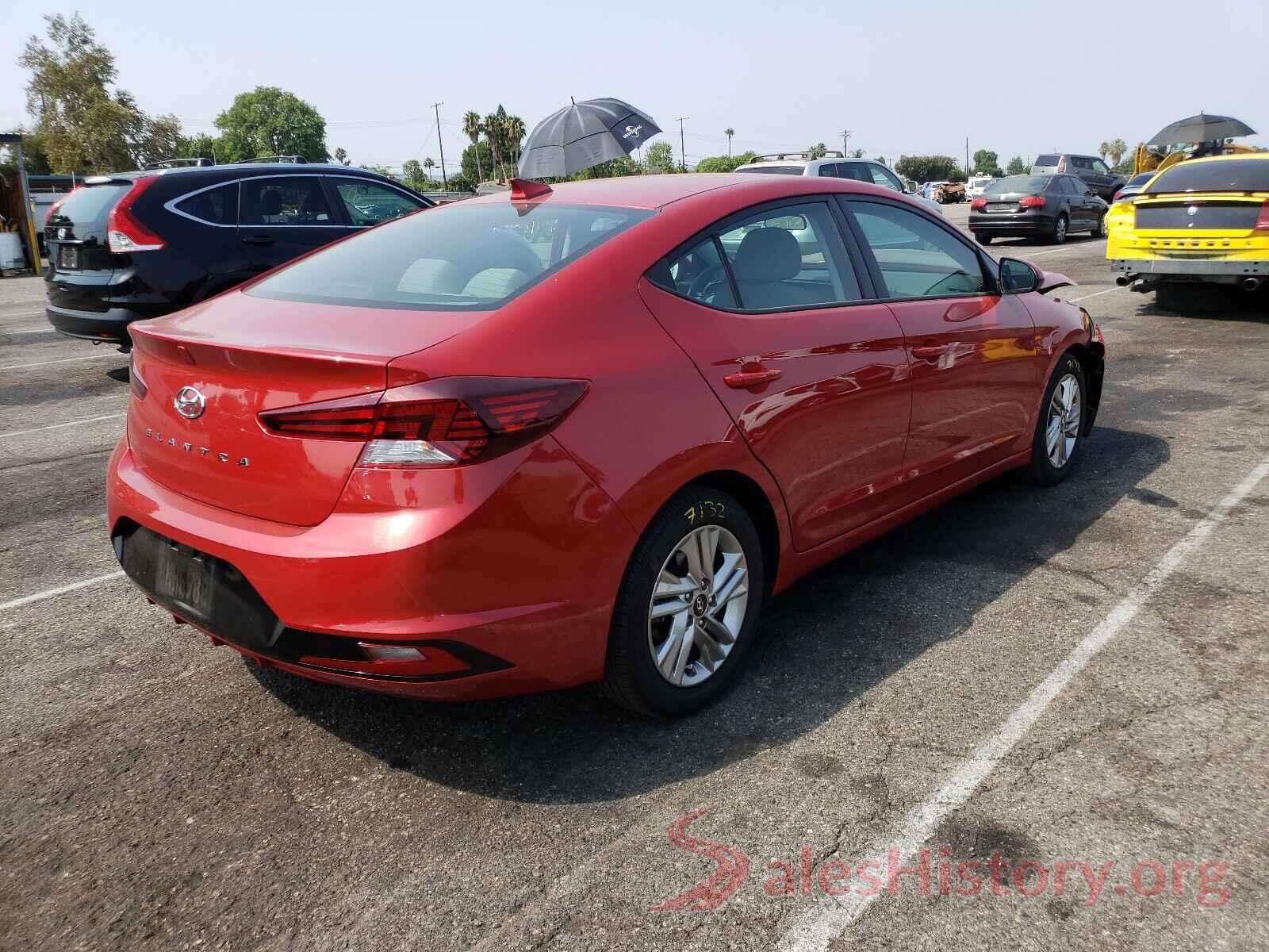 5NPD84LF7LH519135 2020 HYUNDAI ELANTRA