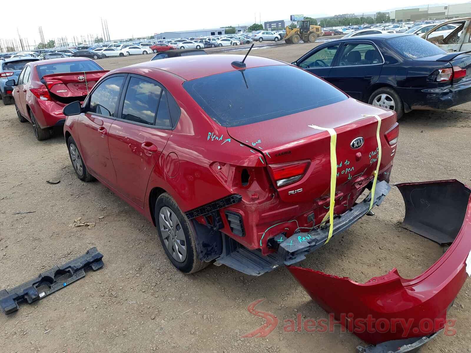 3KPA24AB6JE127155 2018 KIA RIO