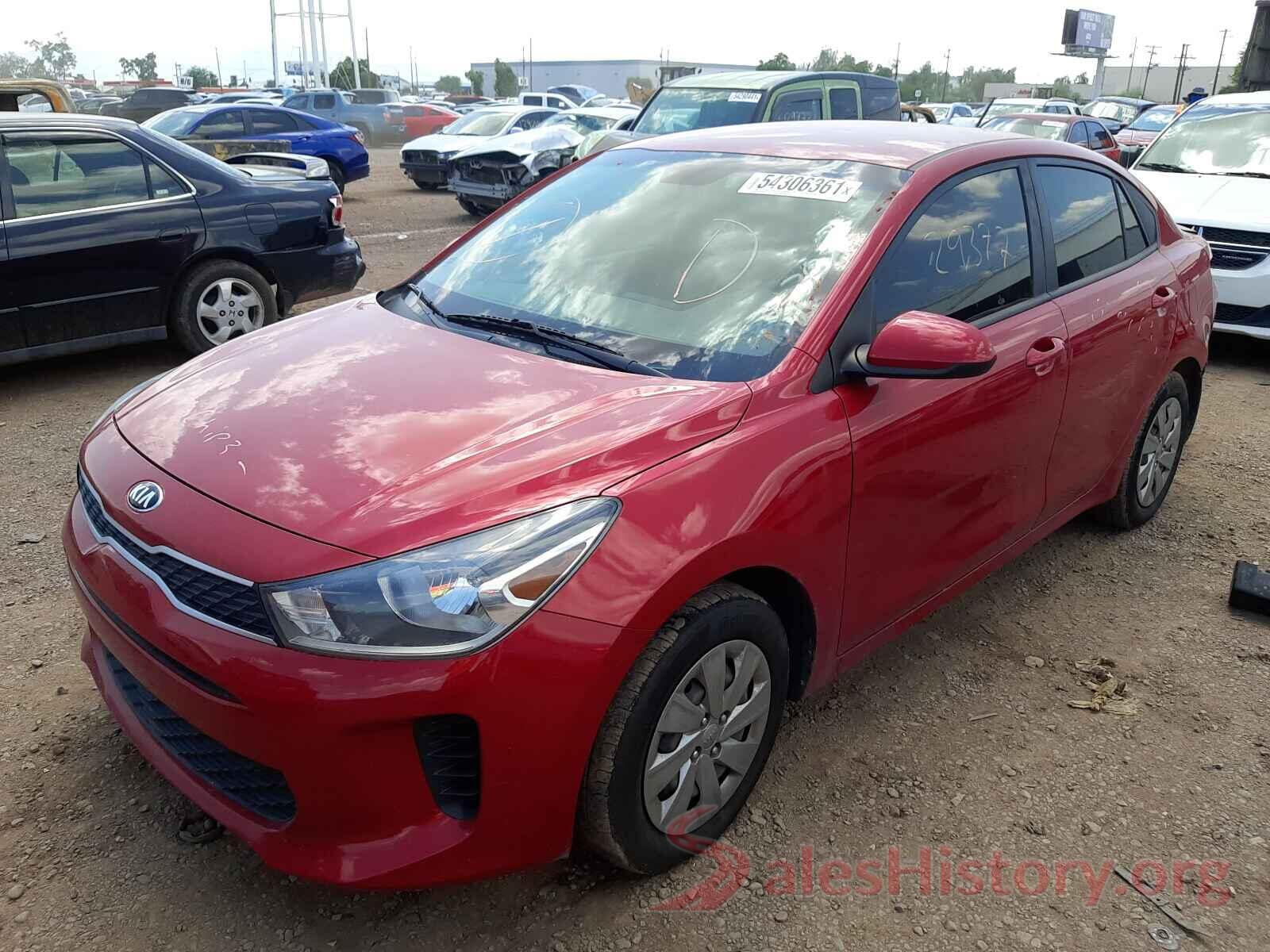 3KPA24AB6JE127155 2018 KIA RIO