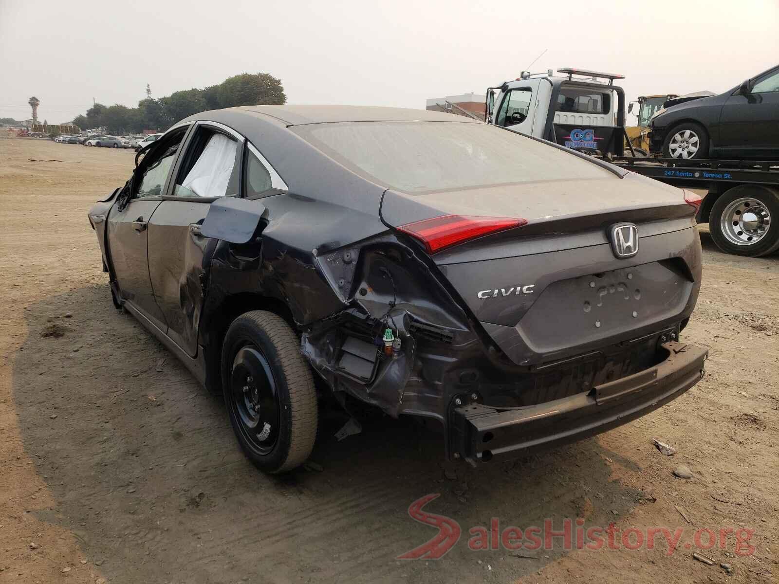 2HGFC2F66KH595932 2019 HONDA CIVIC