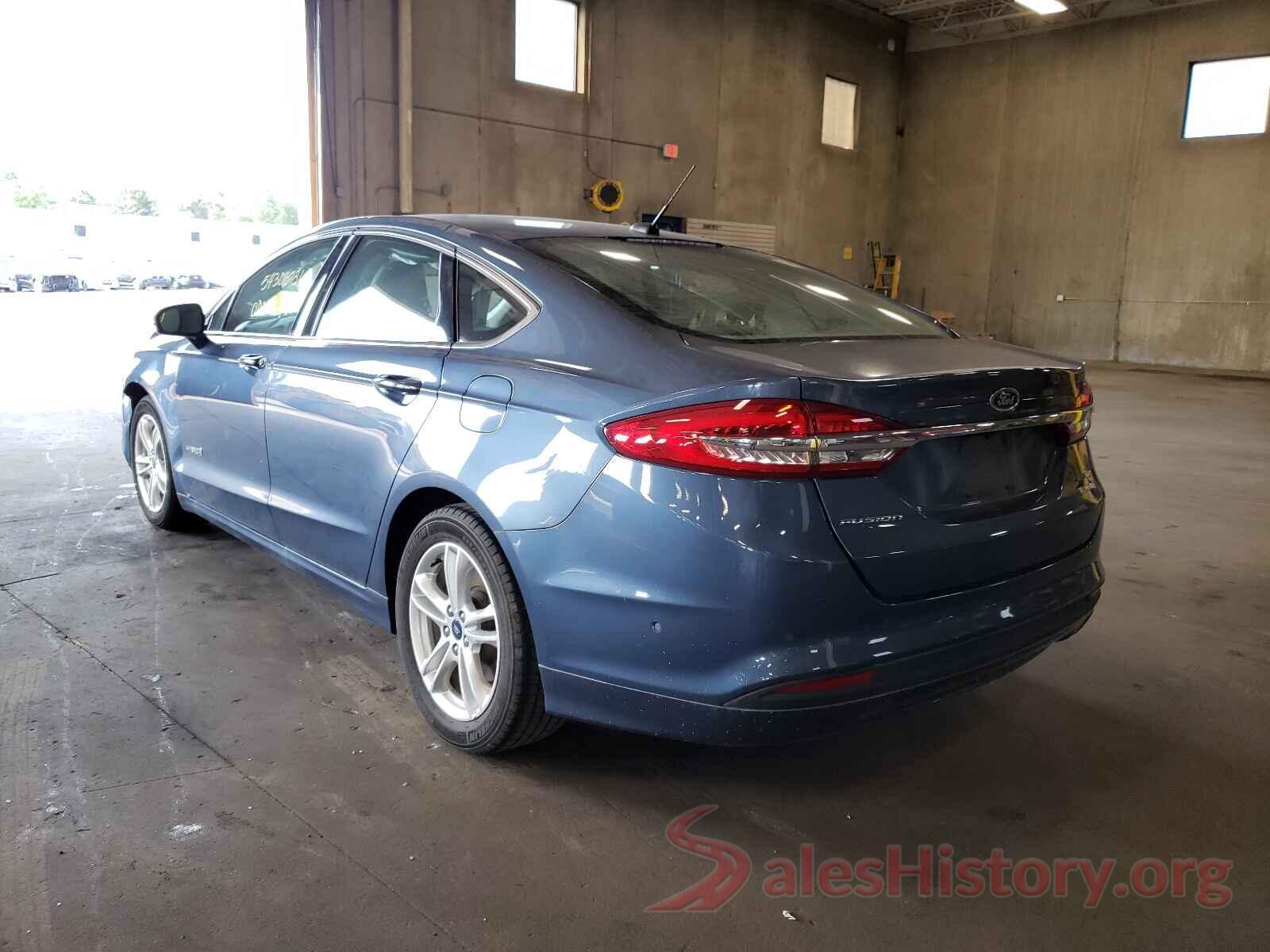 3FA6P0LU5JR151606 2018 FORD FUSION