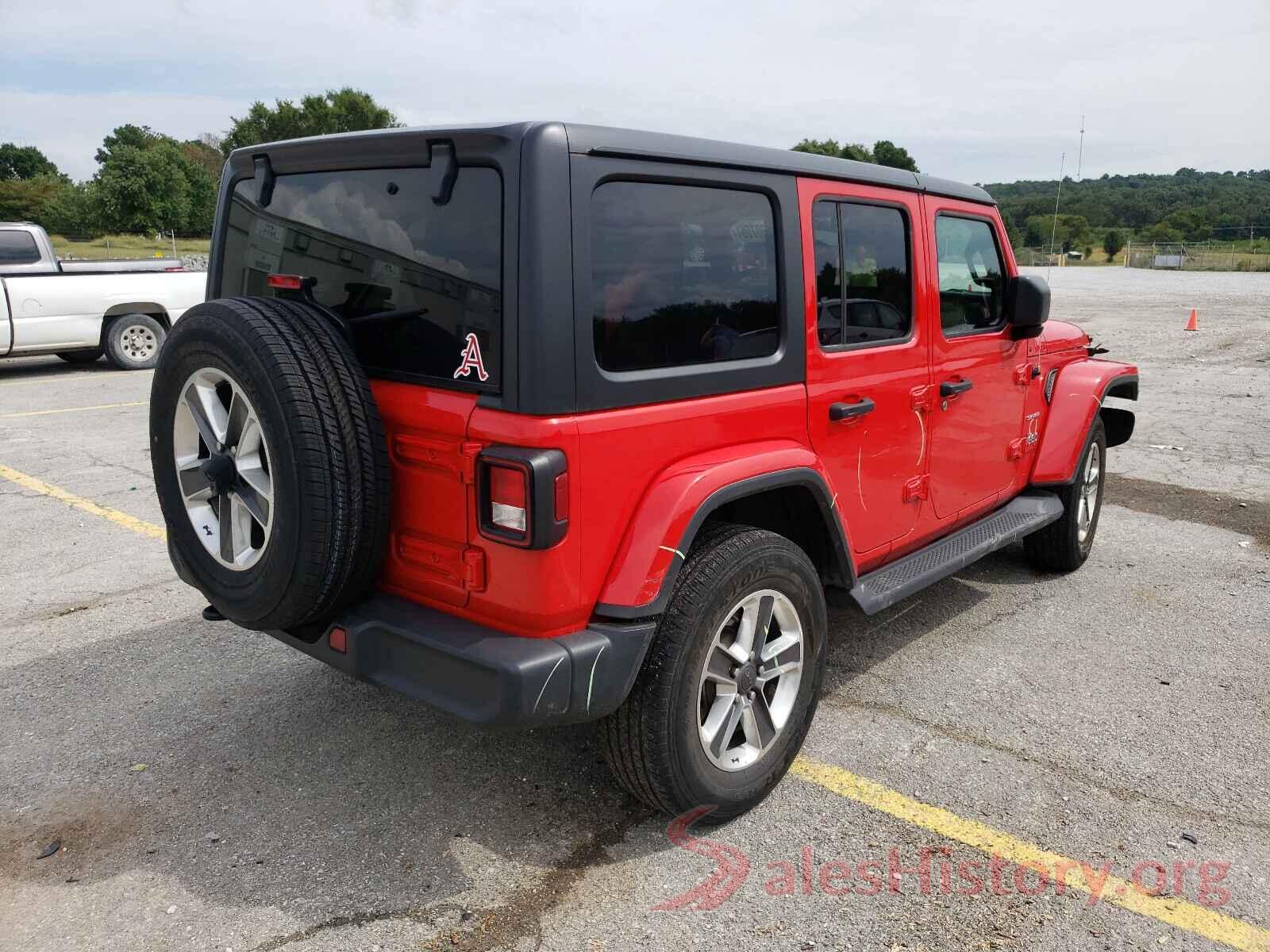 1C4HJXEN8KW594463 2019 JEEP WRANGLER