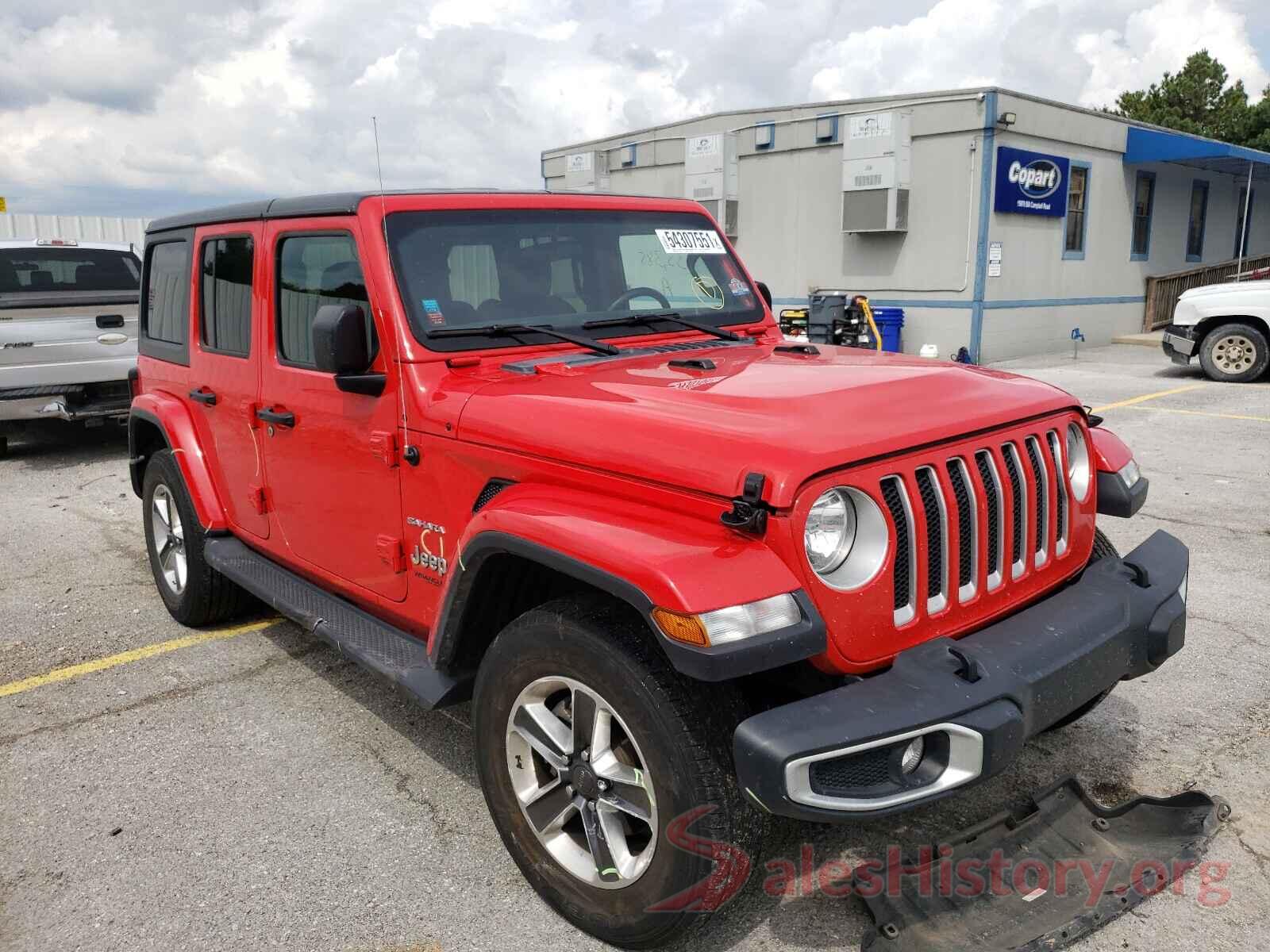 1C4HJXEN8KW594463 2019 JEEP WRANGLER