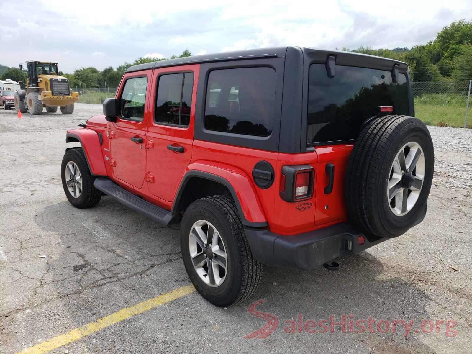 1C4HJXEN8KW594463 2019 JEEP WRANGLER