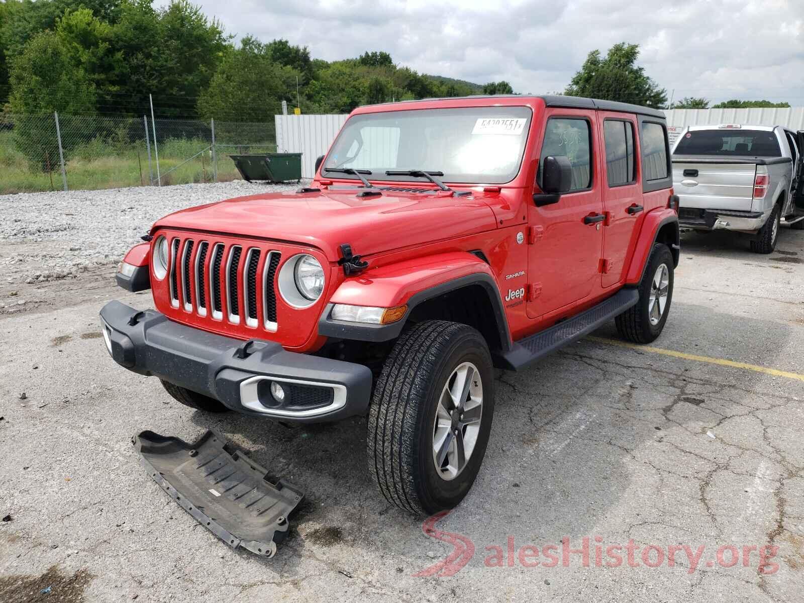 1C4HJXEN8KW594463 2019 JEEP WRANGLER