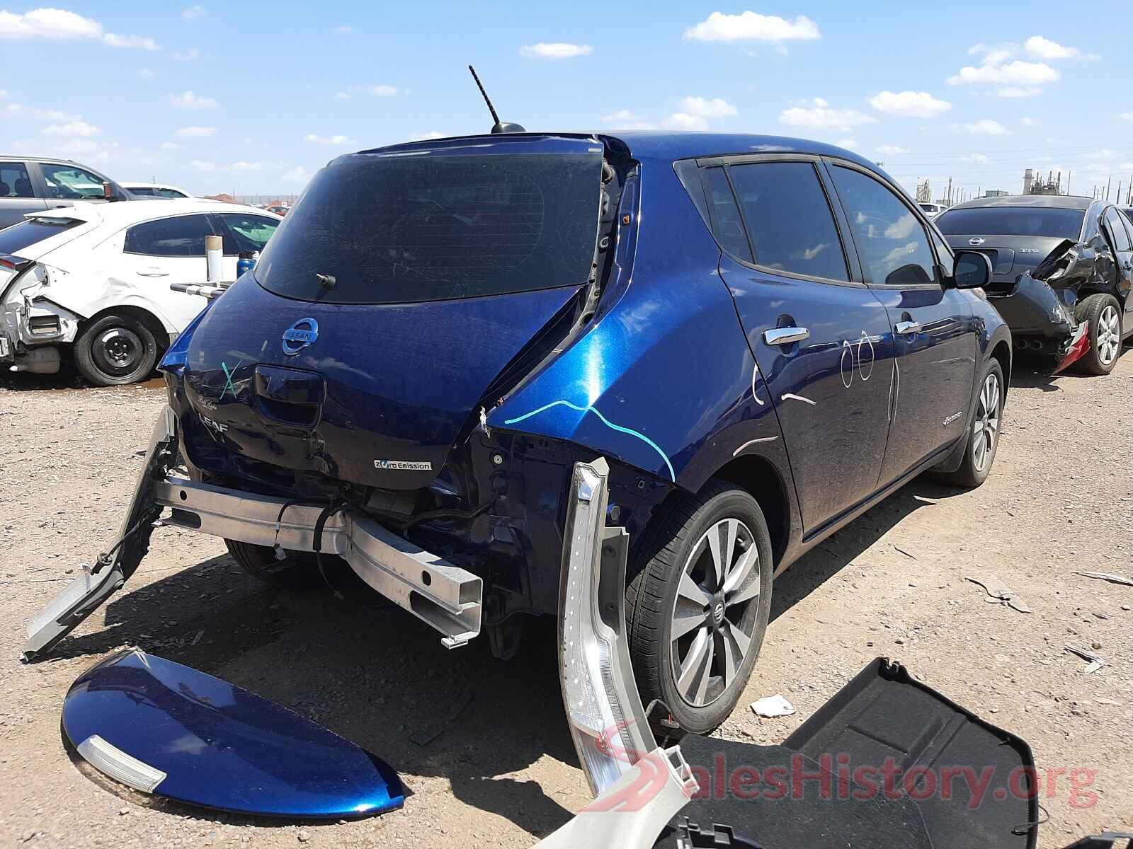 1N4BZ0CP1HC307152 2017 NISSAN LEAF