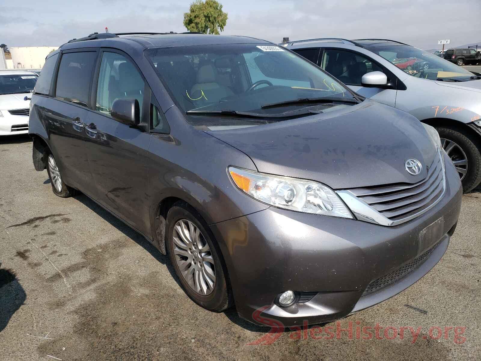 5TDYK3DCXGS721727 2016 TOYOTA SIENNA