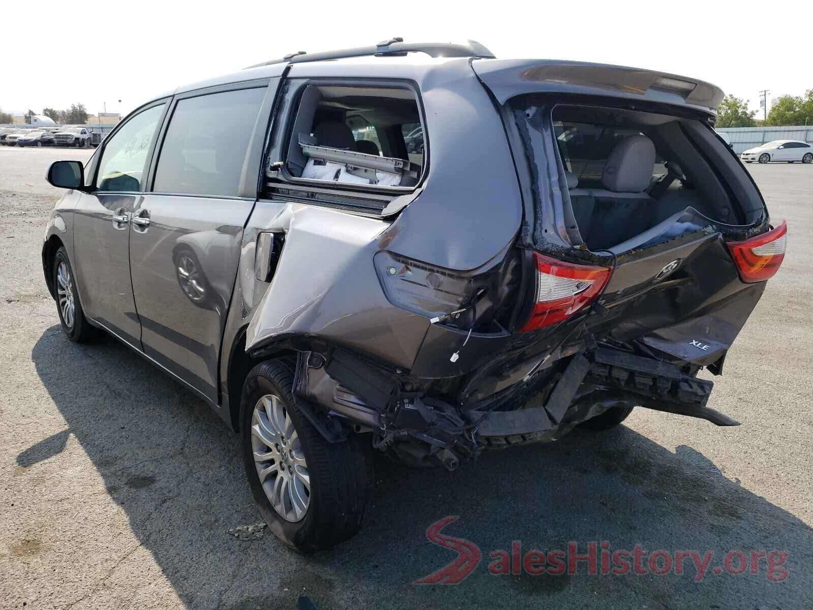 5TDYK3DCXGS721727 2016 TOYOTA SIENNA