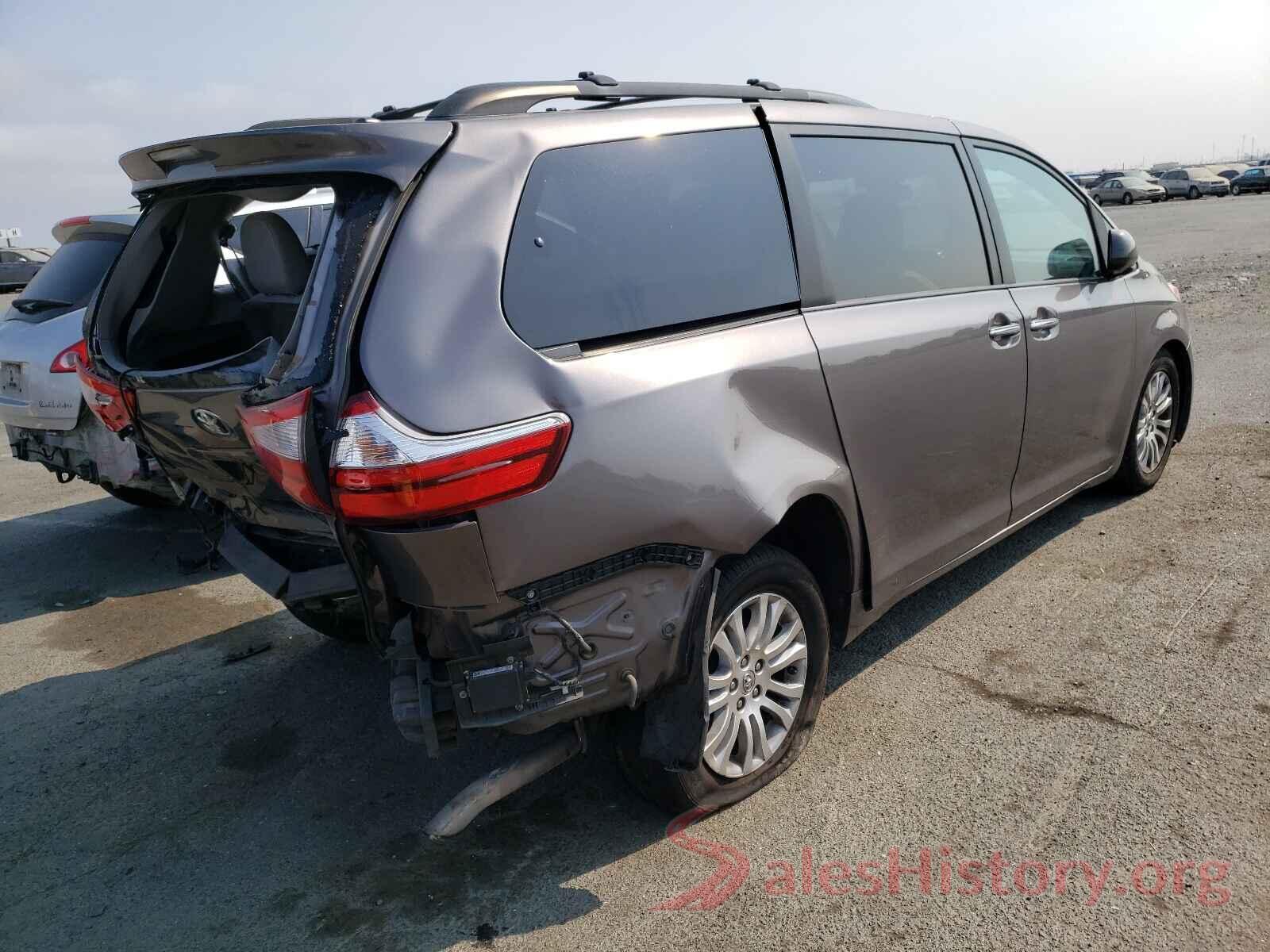 5TDYK3DCXGS721727 2016 TOYOTA SIENNA