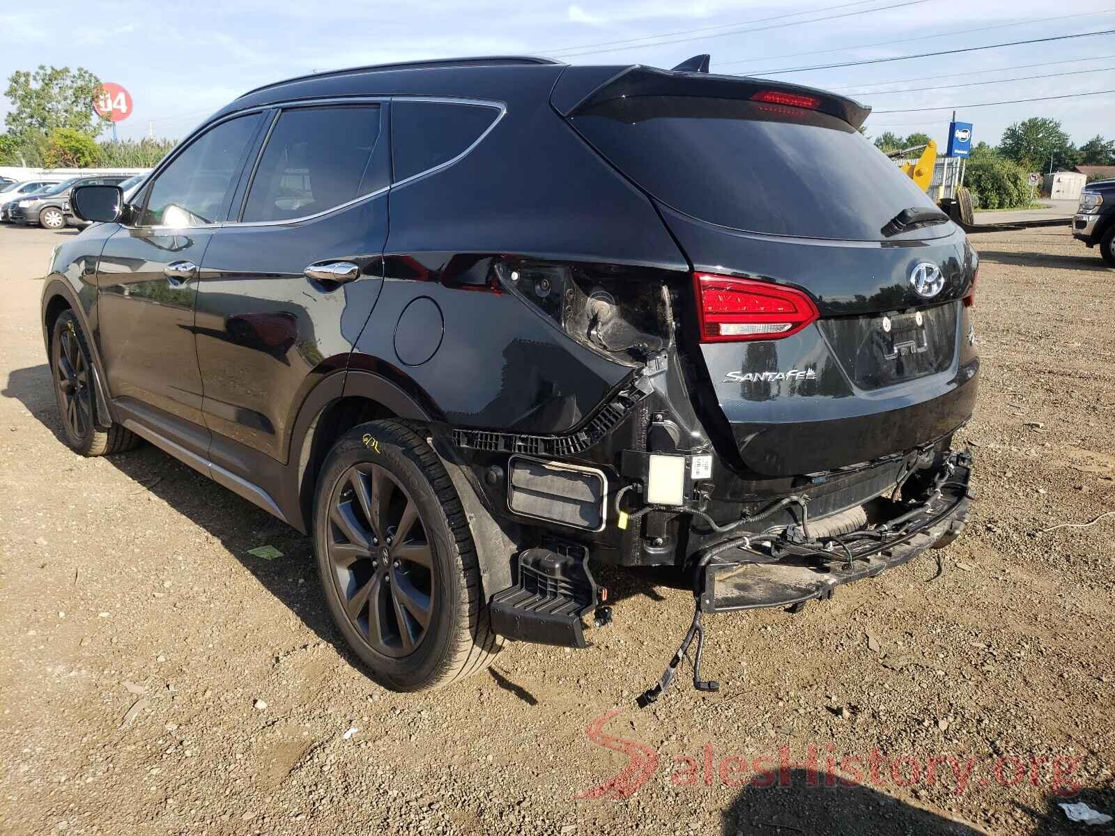 5XYZWDLAXHG444641 2017 HYUNDAI SANTA FE