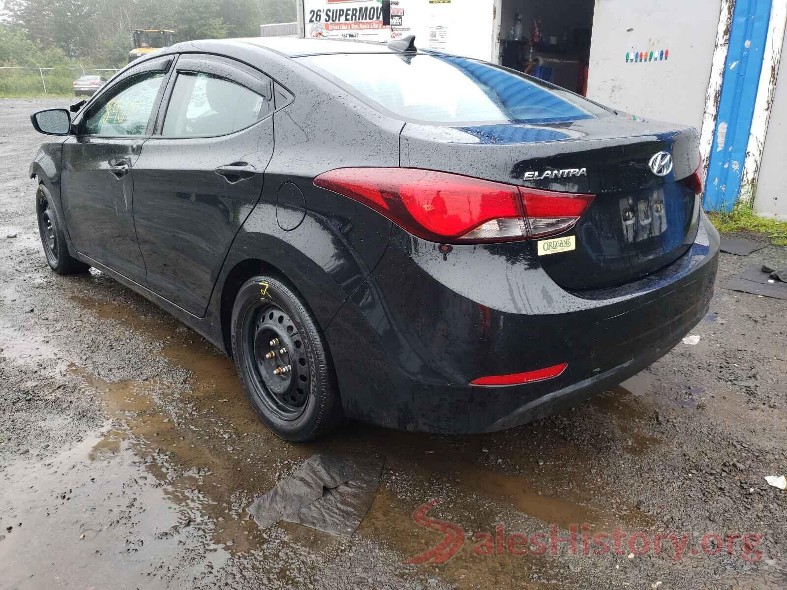 5NPDH4AEXGH798791 2016 HYUNDAI ELANTRA