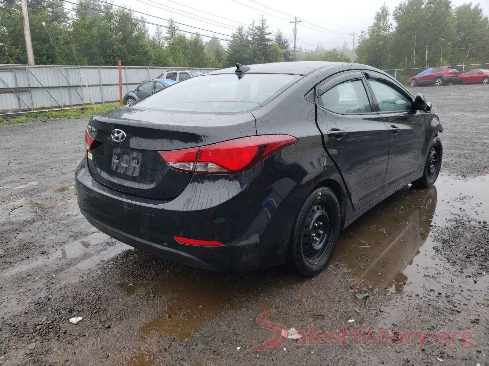 5NPDH4AEXGH798791 2016 HYUNDAI ELANTRA