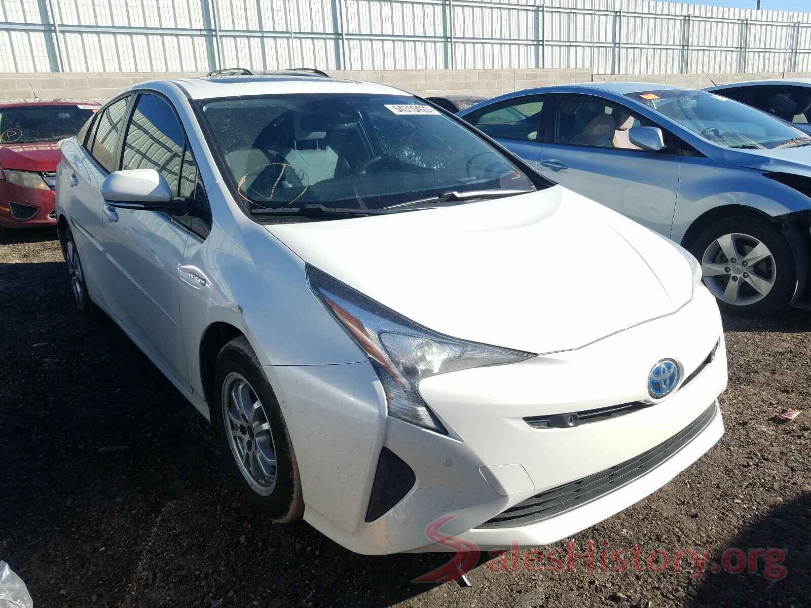 JTDKARFU1J3058381 2018 TOYOTA PRIUS