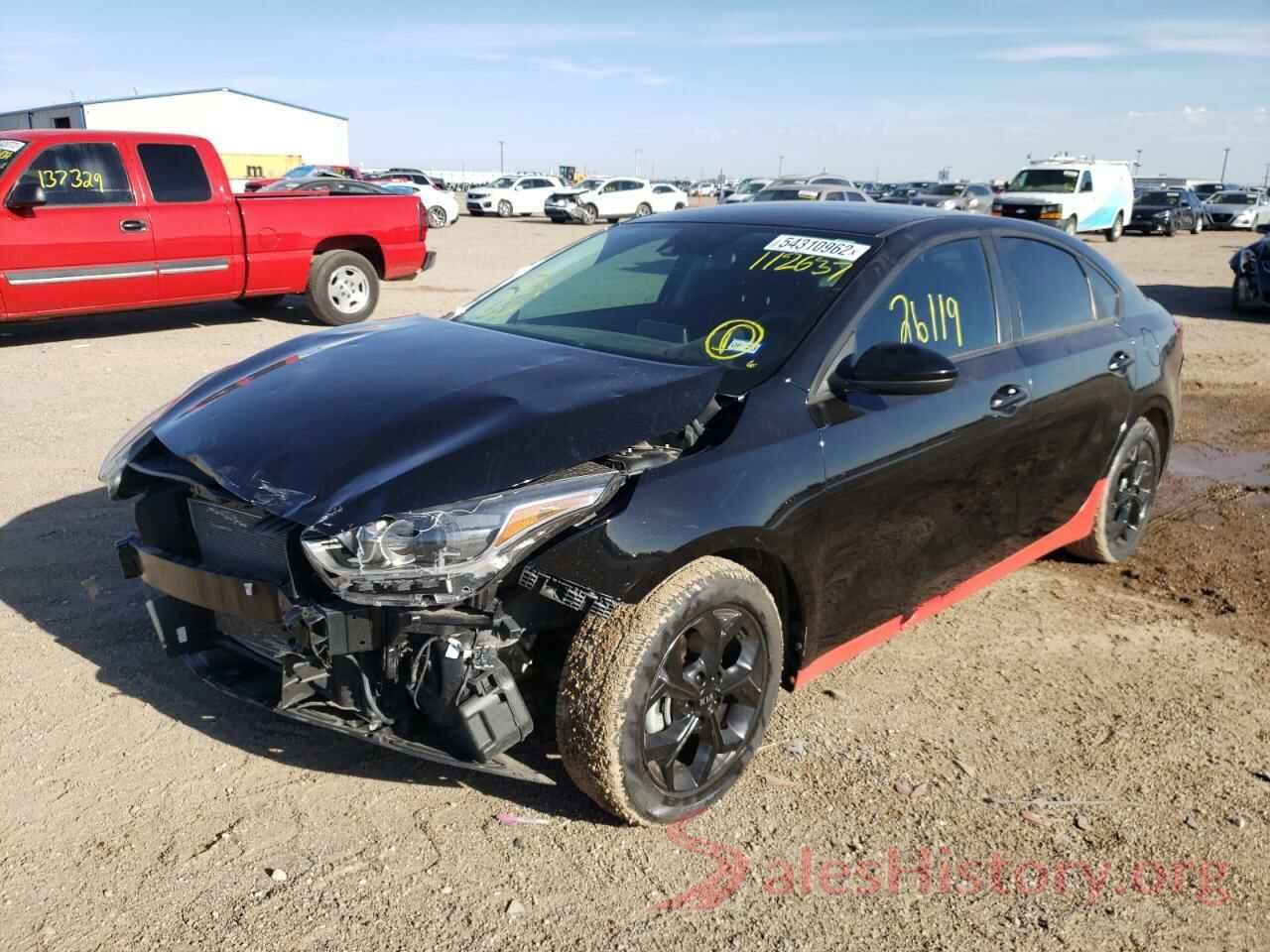 3KPF24AD3KE112637 2019 KIA FORTE