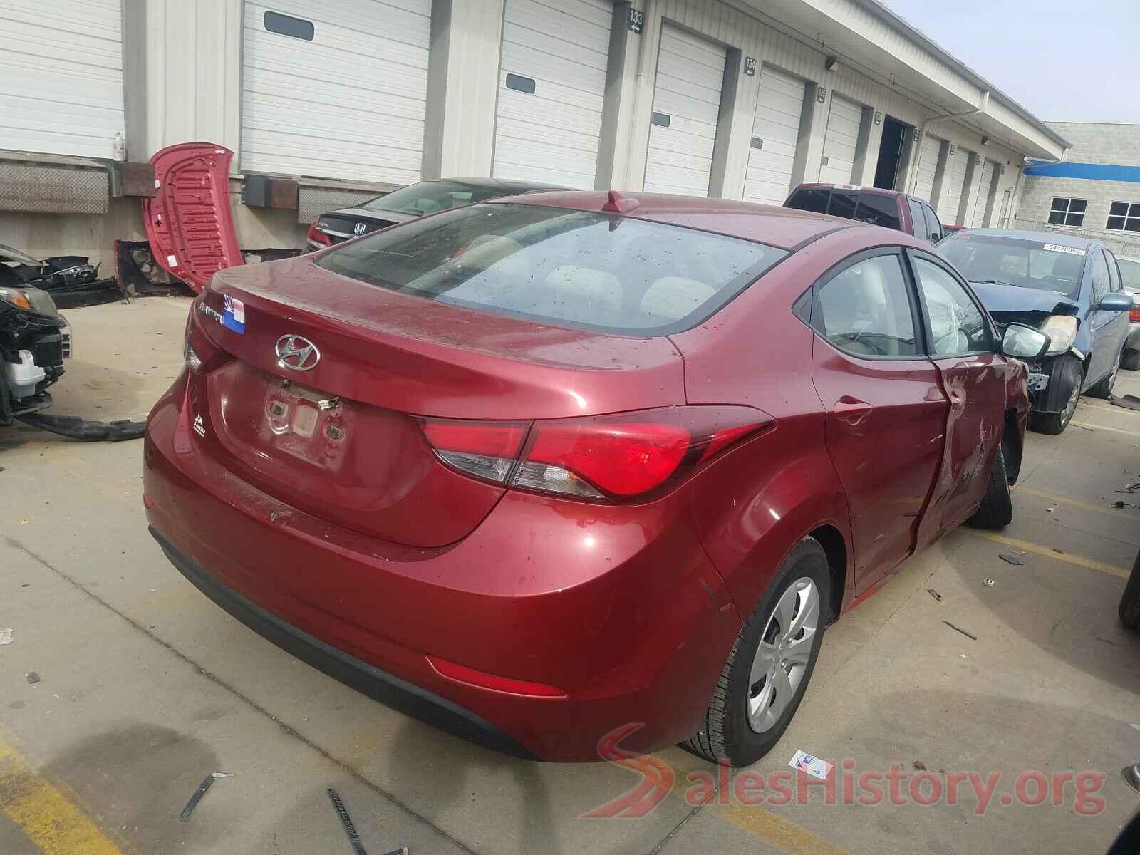 5NPDH4AE0GH775908 2016 HYUNDAI ELANTRA