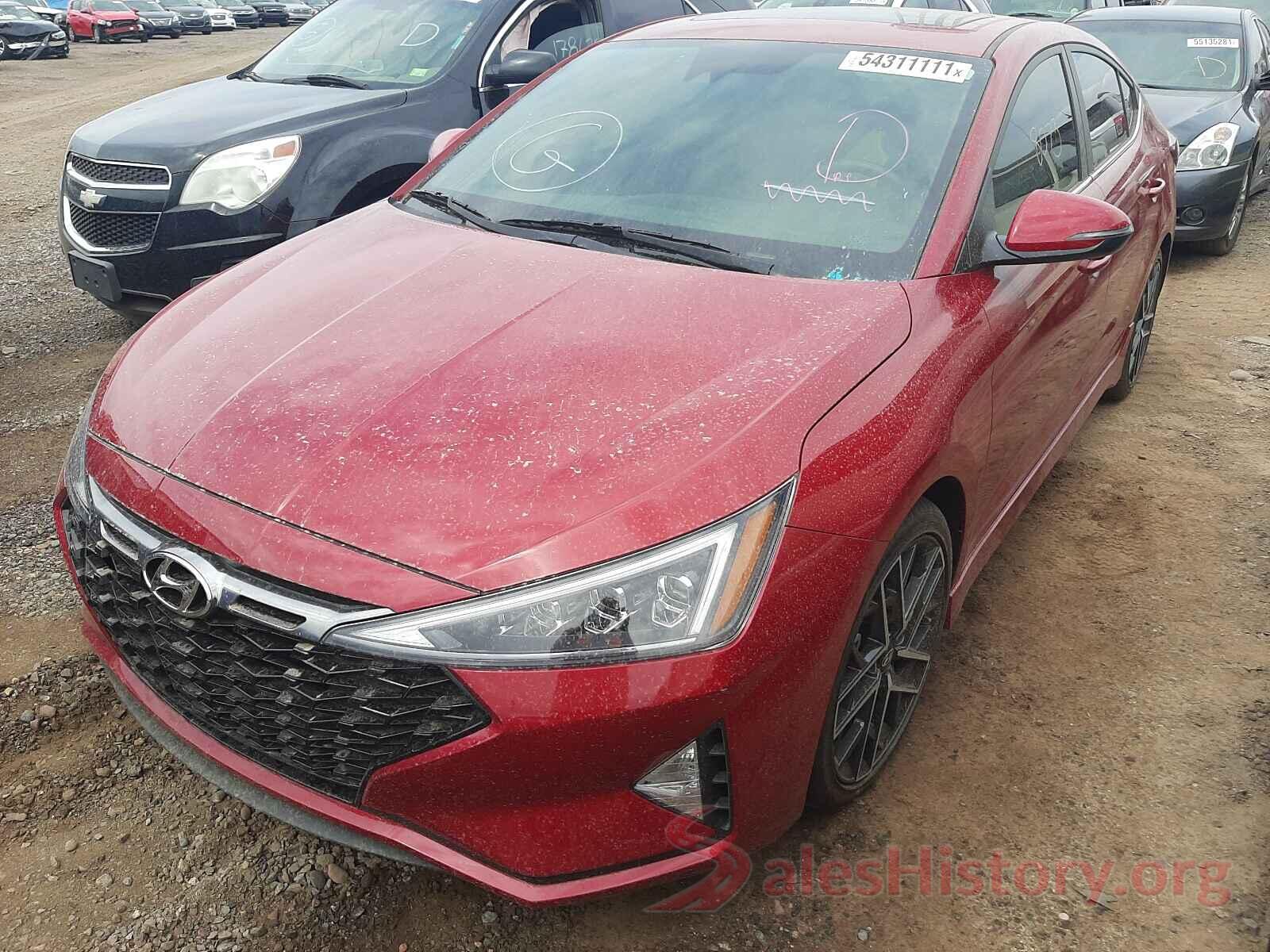 KMHD04LB1KU834999 2019 HYUNDAI ELANTRA