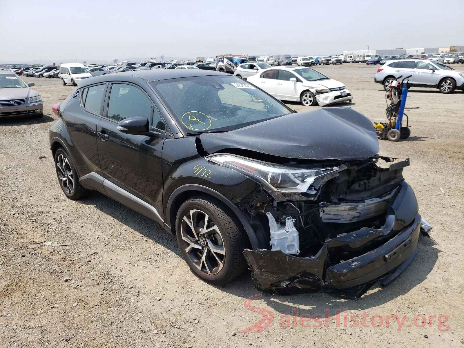 NMTKHMBX8JR031965 2018 TOYOTA C-HR