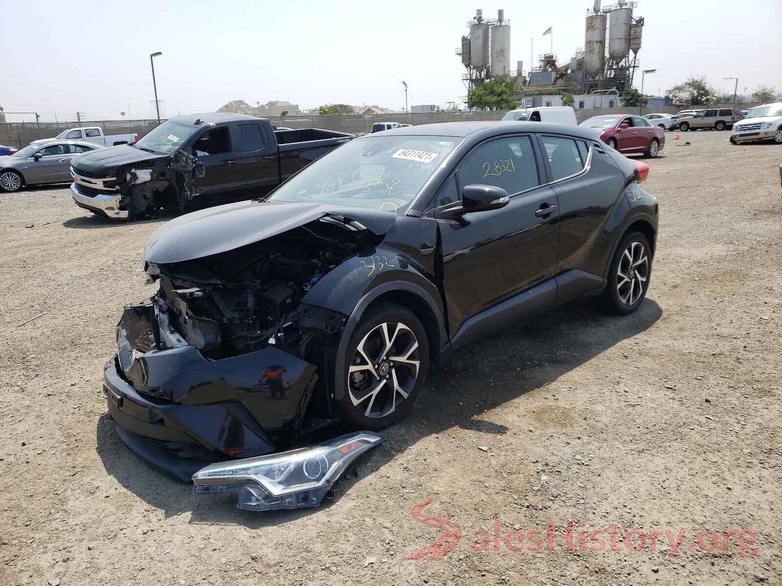 NMTKHMBX8JR031965 2018 TOYOTA C-HR