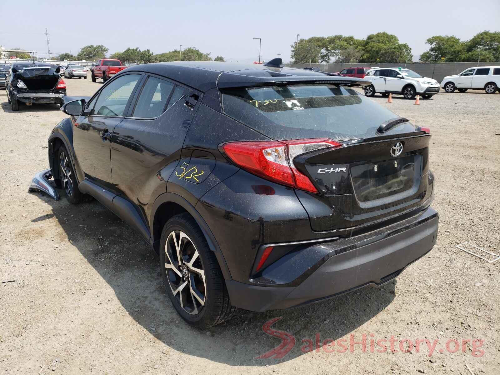 NMTKHMBX8JR031965 2018 TOYOTA C-HR