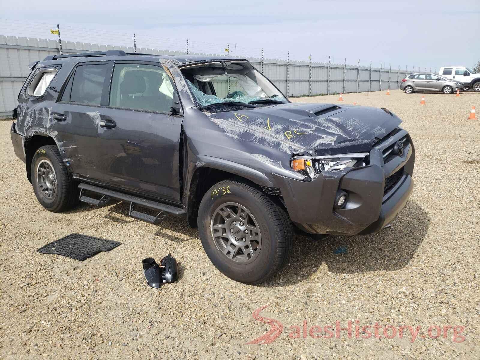 JTEHU5JR4M5943370 2021 TOYOTA 4RUNNER