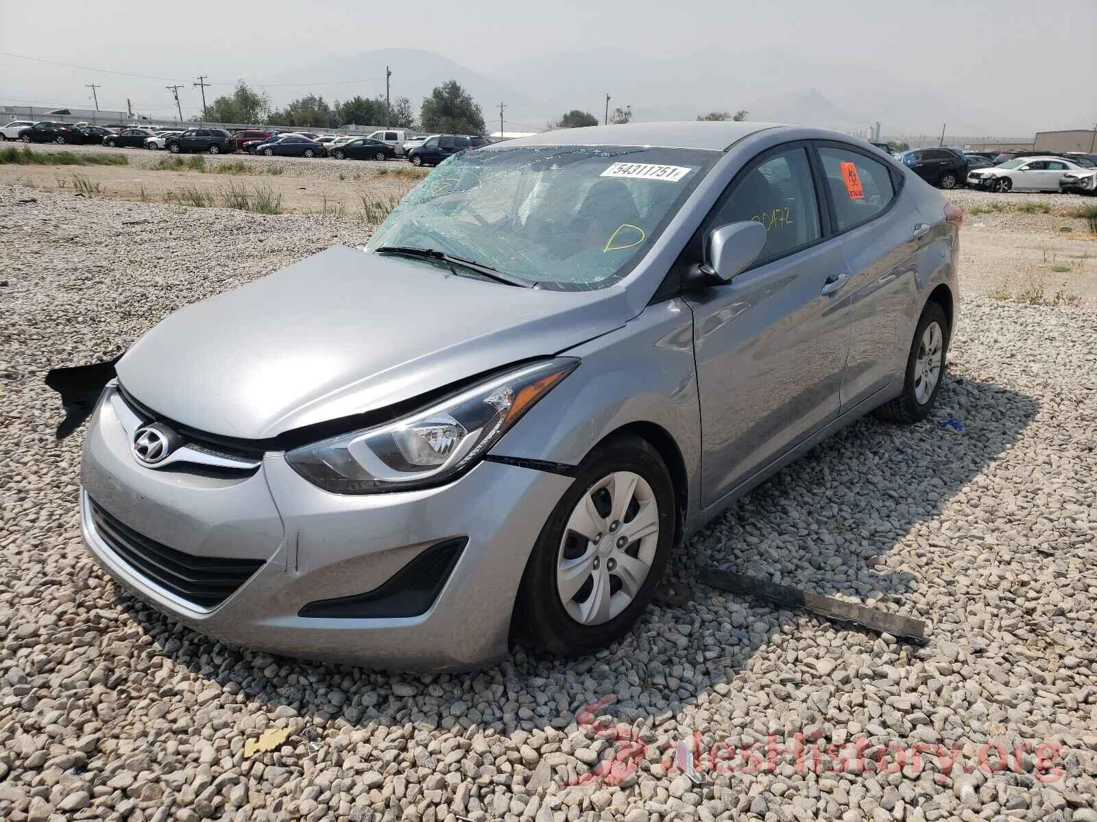 5NPDH4AE5GH708270 2016 HYUNDAI ELANTRA