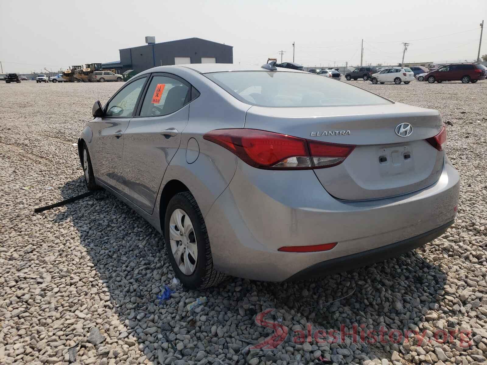 5NPDH4AE5GH708270 2016 HYUNDAI ELANTRA