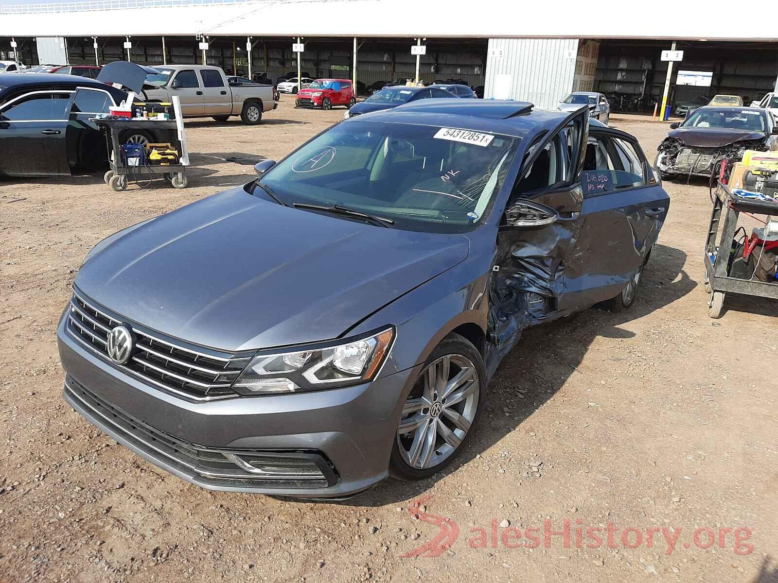 1VWLA7A34KC013764 2019 VOLKSWAGEN PASSAT