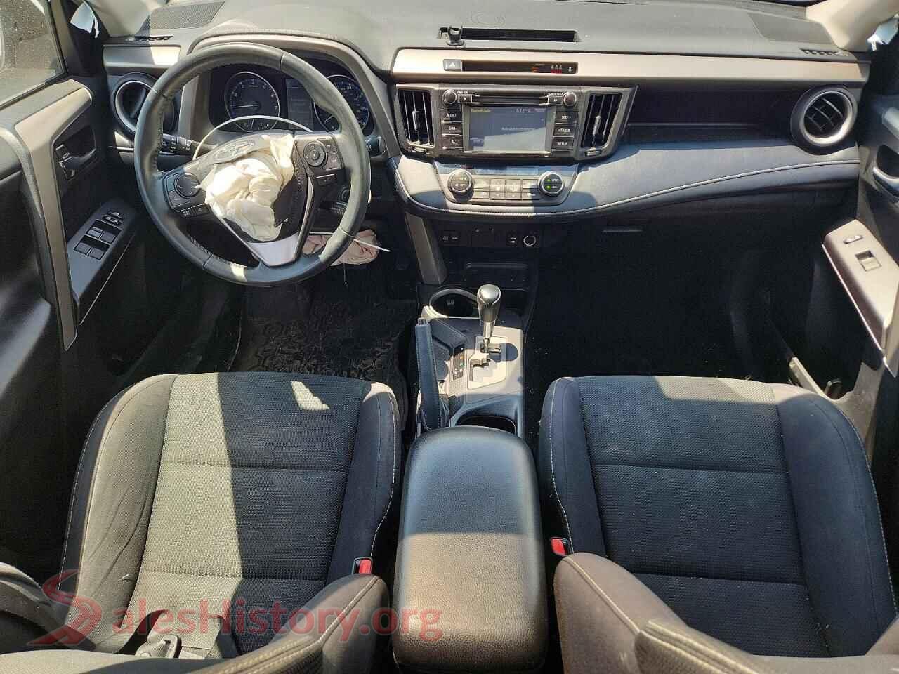 2018 TOYOTA RAV4 VIN 2T3WFREV8JW472493, interior dashboard