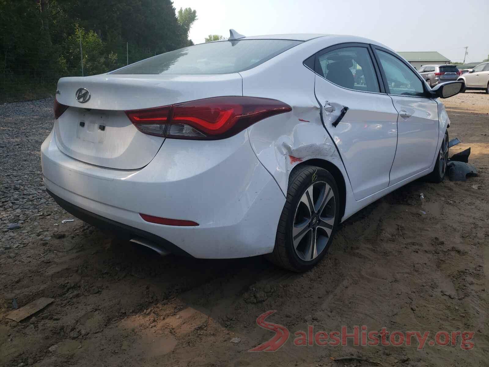 KMHDH4AH6GU513810 2016 HYUNDAI ELANTRA