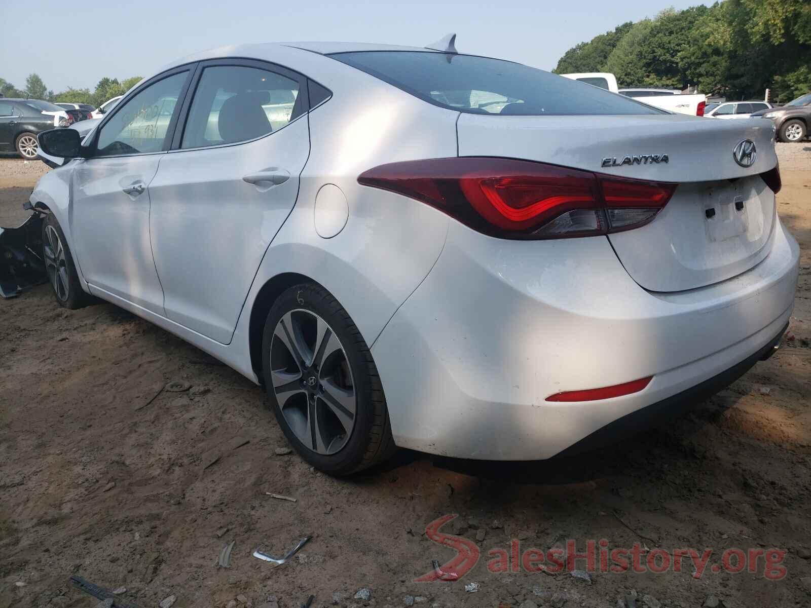 KMHDH4AH6GU513810 2016 HYUNDAI ELANTRA